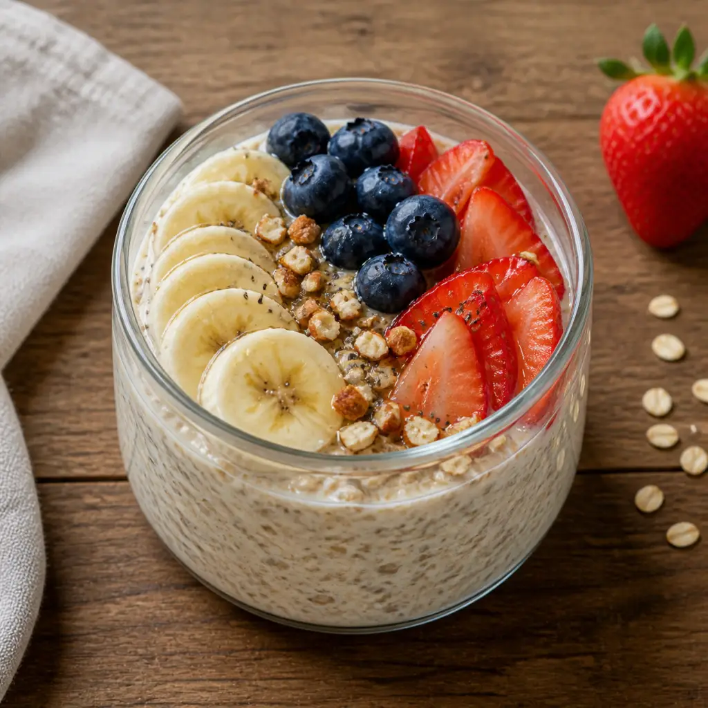 Avena con frutas