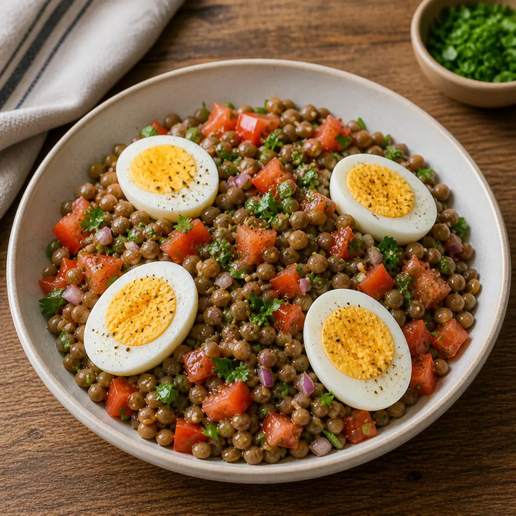 Ensalada lentejas